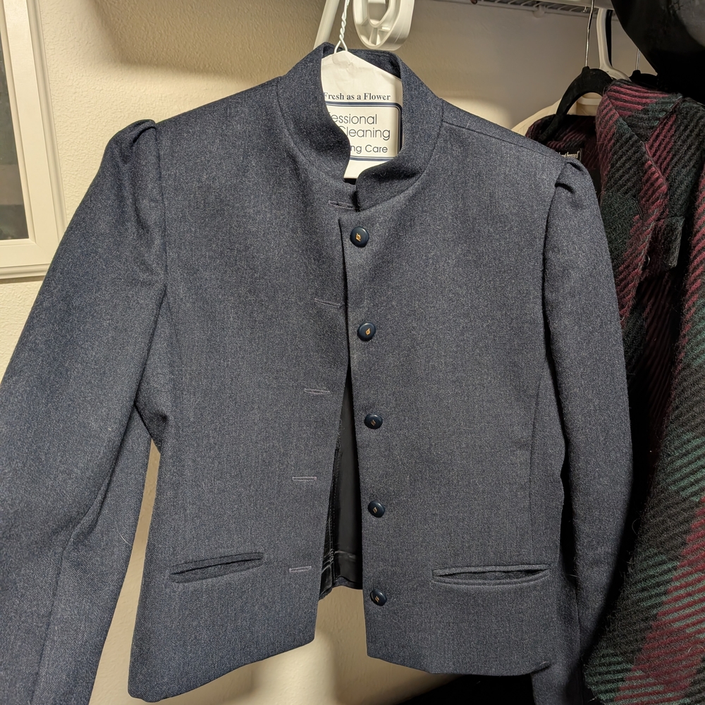 Jones New York Vintage Blue Blazer